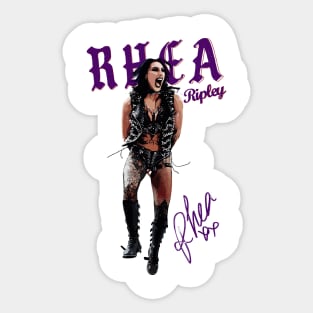 Rhea Ripley Vector art Sticker
